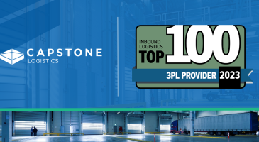 Capstone Logistics Selected as a 2023 Top 100 3PL by Inbound Logistics