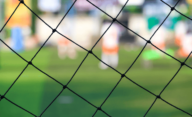 net at a sports game