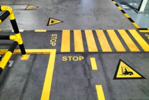 warehouse safety signs